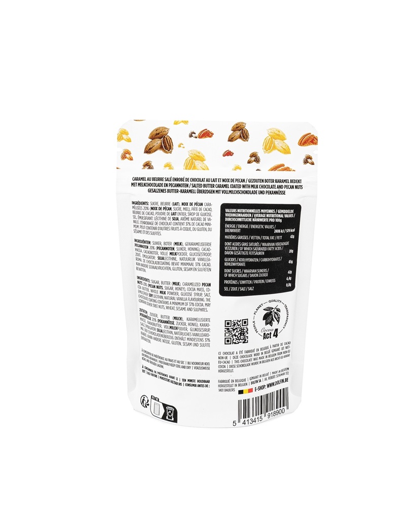 Caramel & Chocolat Pistaches Grillées