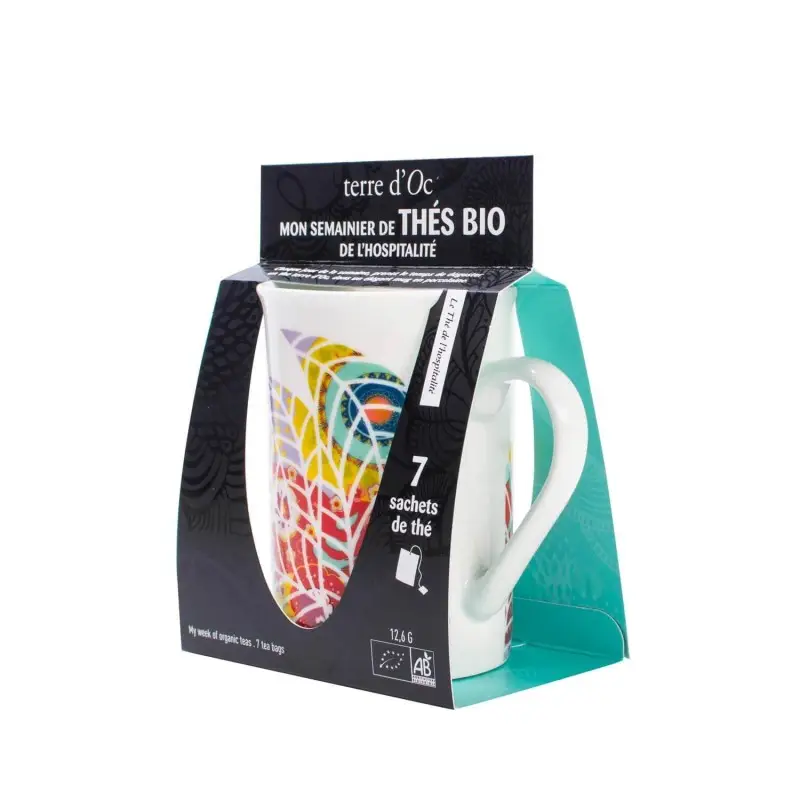 Semainier : Mug+ 7 sachets de thé